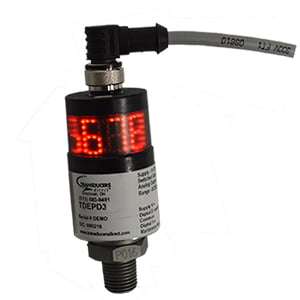 TDEPD Electronic Pressure Switch/Transducer with 360 Degree LED Display